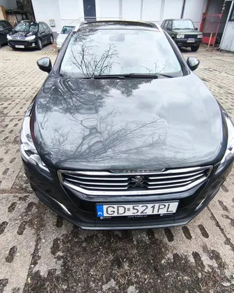 samochody osobowe Peugeot 508 cena 46000 przebieg: 206000, rok produkcji 2015 z Gdańsk